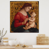 Madonna und Kind, ca. 1505-07 Poster (Küche)