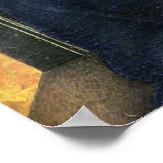 Madonna und Kind - Carlo Crivelli - c1468 Poster (Ecke)