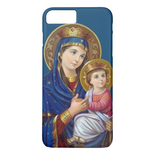Madonna und Kind Case-Mate iPhone Hülle (Rückseite)