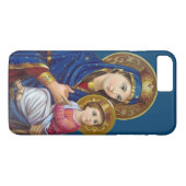 Madonna und Kind Case-Mate iPhone Hülle (Rückseite (Horizontal))