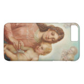 Madonna und Kind Case-Mate iPhone Hülle (Rückseite (Horizontal))