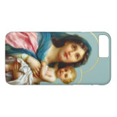 Madonna und Kind Case-Mate iPhone Hülle (Rückseite (Horizontal))