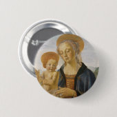 Madonna und Kind, circa 1470 Button (Vorne & Hinten)