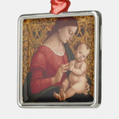 Madonna und Kind, circa 1505-07 Silbernes Ornament (Links)