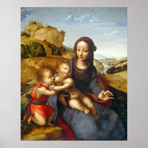 Madonna und Kind - de la Almedina Fine Art Poster