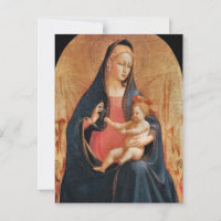 Madonna und Kind der Trauben von Fra Angelico