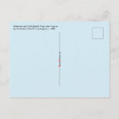 Madonna und Kind (Detail; M 070) Postkarte (Rückseite)