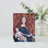Madonna und Kind (Detail; M 070) Postkarte (Stehend Vorderseite)