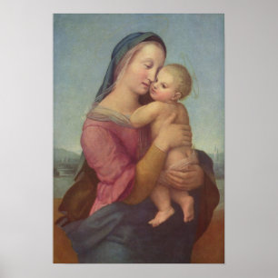 Madonna und Kind (die Tempi Madonna) durch RAPHAEL Poster