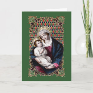 Madonna und Kind (DPT 001) Feiertagskarte