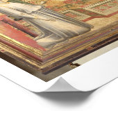 Madonna und Kind enthusironed, c.1300-03 (PRE-rest Poster (Ecke)