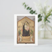 Madonna und Kind enthusironed, c.1300-03 (PRE-rest Postkarte (Stehend Vorderseite)