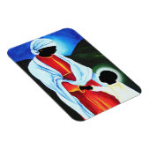 Madonna und Kind - Erste Schritte 2008 Magnet (Rechte Seite)