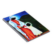 Madonna und Kind - erste Schritte 2008 Notizblock (Rechte Seite)