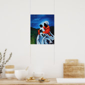 Madonna und Kind - Erste Worte 2008 Poster (Küche)