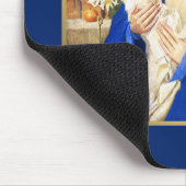 Madonna und Kind. Fine Art Christmas Geschenk Mousepad (Ecke)