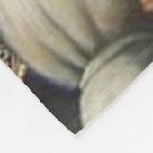 Madonna und Kind Fleecedecke (Ecke)