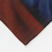 Madonna und Kind Fleecedecke (Ecke)