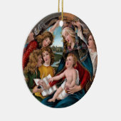 Madonna und Kind: Florenz, Italien Keramik Ornament (Rechts)