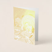 Madonna und Kind Folienkarte (Vorderseite)