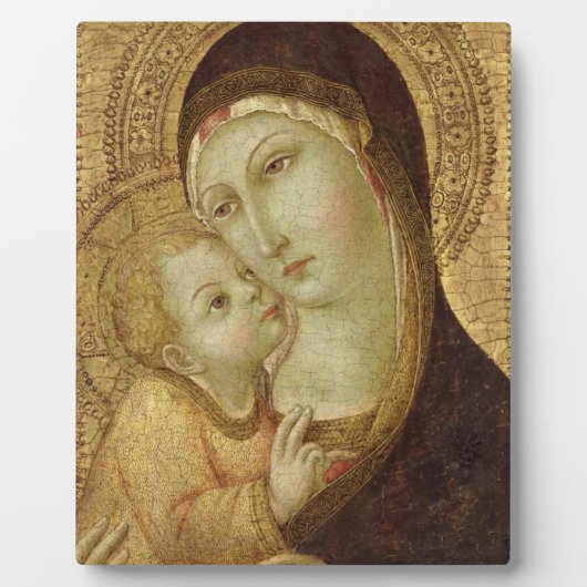 Madonna und Kind Fotoplatte (Vorderseite)