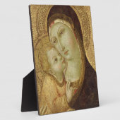 Madonna und Kind Fotoplatte (Seite)