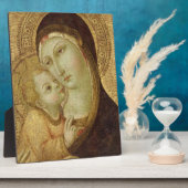 Madonna und Kind Fotoplatte (Seite)