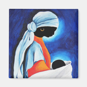 Madonna und Kind - geliebter Sohn 2008 Magnet