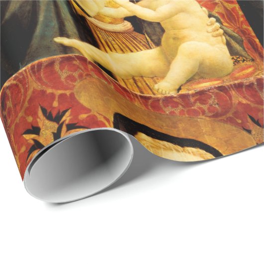 MADONNA UND KIND GESCHENKPAPIER (Rolleneckpunkt)
