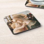 Madonna und Kind Getränkeuntersetzer (Linke Seite)