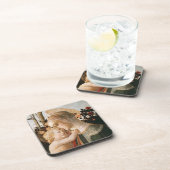 Madonna und Kind Getränkeuntersetzer (Rechte Seite)