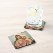 Madonna und Kind Getränkeuntersetzer (Rechte Seite)