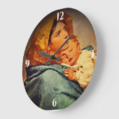 Madonna und Kind Große Wanduhr (Winkel)