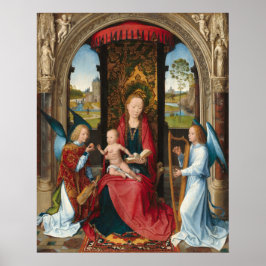 Madonna und Kind - Hans Memling Fine Art Poster