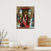 Madonna und Kind - Hans Memling Fine Art Poster (Küche)