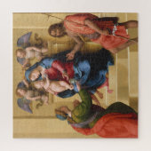 Madonna und Kind inthronisiert mit Heiliger Mary Puzzle (Vertikal)
