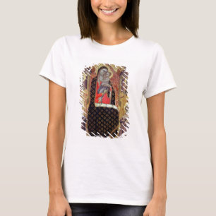 Madonna und Kind inthronisiert mit sechs Engeln T-Shirt