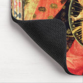 Madonna und Kind inthronisiert mit zwei frommen Mousepad (Ecke)