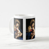 MADONNA UND KIND KAFFEETASSE (Vorderseite Links)