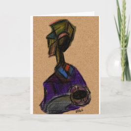 Madonna und Kind Karte