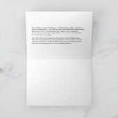 Madonna und Kind Karte (Innenseite)