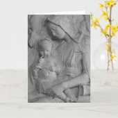 Madonna und Kind Karte (Gelbe Blume)