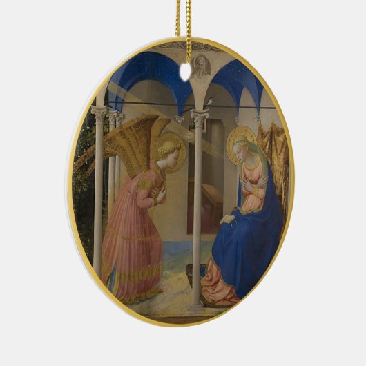 Madonna und Kind Keramik Ornament (Rechts)