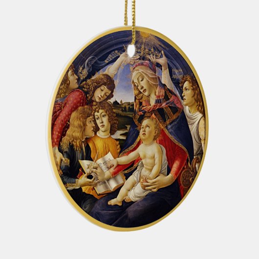 Madonna und Kind Keramik Ornament (Rechts)