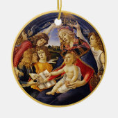 Madonna und Kind Keramik Ornament (Vorne)