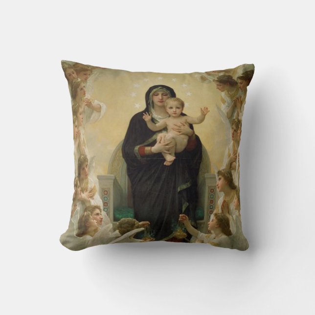 Madonna und Kind Kissen (Vorderseite)