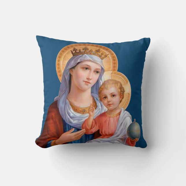 Madonna und Kind Kissen (Vorderseite)