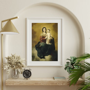 Madonna und Kind, Kunst-Plakat Poster