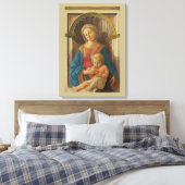 Madonna und Kind Leinwanddruck (Insitu (Schlafzimmer))