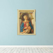 Madonna und Kind Leinwanddruck (Insitu (Holzboden))